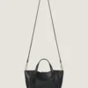Kleine Snatch-Tasche aus genarbtem Leder Kleine Snatch-Tasche aus genarbtem Leder