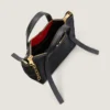 Kleine Snatch-Tasche aus genarbtem Leder Kleine Snatch-Tasche aus genarbtem Leder