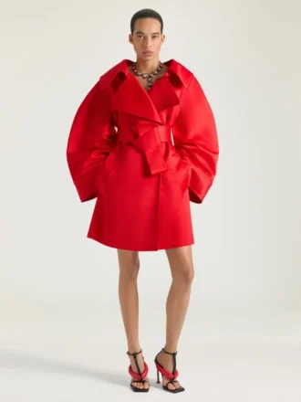 Boudoir Bicolor-Riemchensandalen mit Absatz aus Nappaleder