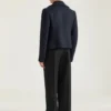 Kurzer Peacoat aus Wolle Kurzer Peacoat aus Wolle