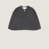Kurzes Cape aus Wolle und Kaschmir Kurzes Cape aus Wolle und Kaschmir