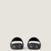 Label Slide Mules aus Gummi