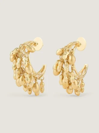 Lucky Charms-Ohrringe aus Metall