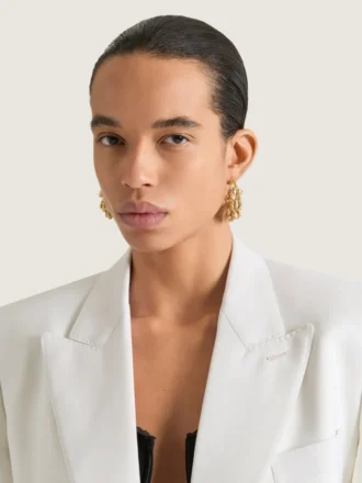 Lucky Charms-Ohrringe aus Metall