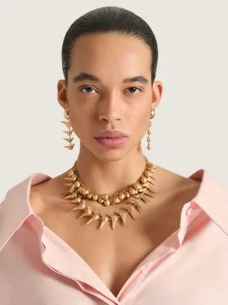 Lucky Charms-Ohrringe aus Metall