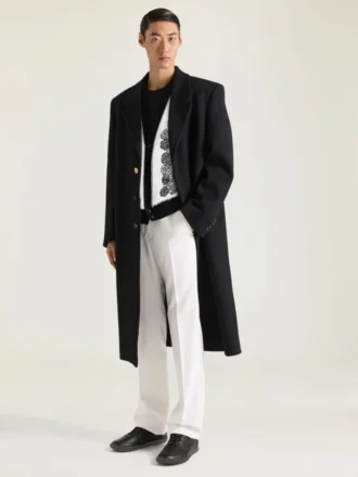 Mantel aus Wolle und Kaschmir