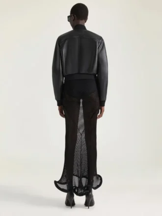 Bomberjacke aus Nappaleder