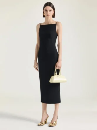 Mini-Antigona Bag East-West-Tasche aus Box-Leder