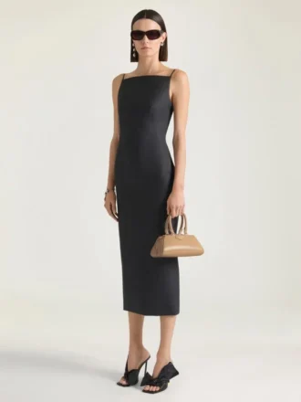 Mini-Antigona Bag East-West-Tasche aus Box-Leder