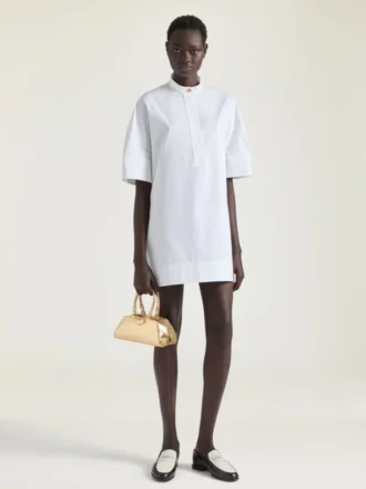 Mini-Antigona-East-West-Tasche aus laminiertem Leder