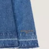 Minikleid aus mittelblauem Denim