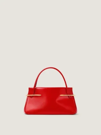 Mittlere Pinch-Tasche aus Leder