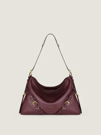 Mittlere Voyou Bag aus glänzendem Leder