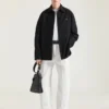 Overshirt mit Couture-Naht aus Flanell