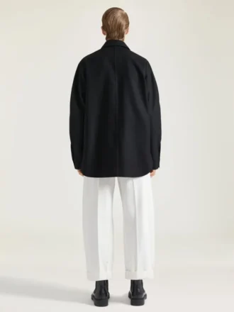 Overshirt mit Couture-Naht aus Flanell