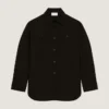 Overshirt mit Couture-Naht aus Flanell