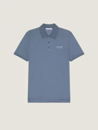 Polo aus Baumwolle mit Givenchy Paris-Grosgrain