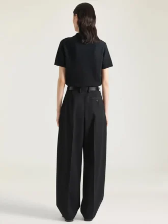 Polo-Shirt aus Wolle und Kaschmir