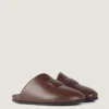 Puffy Mules aus Nappaleder