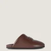 Puffy Mules aus Nappaleder