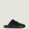 Puffy Mules aus Nappaleder