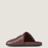 Puffy Mules aus Nappaleder
