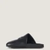 Puffy Mules aus Nappaleder