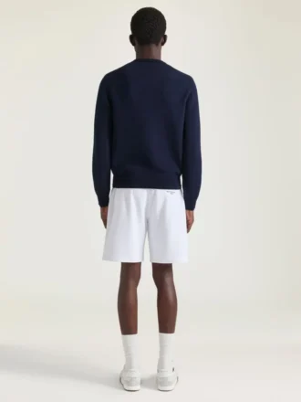 Pullover aus Baumwollstrick mit „Givenchy Paris“-Stickerei