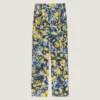 Pyjama-Hose aus Viskose mit Blumenprint