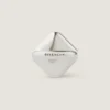 Ring mit dekonstruierten Kristallen aus Metall und Kristallen Ring mit dekonstruierten Kristallen aus Metall und Kristallen