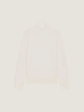 Rollkragenpullover aus Kaschmirstrick