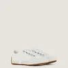 Schlanke Sneaker aus Mesh und Wildleder Schlanke Sneaker aus Mesh und Wildleder