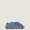 Schmale Sneakers aus Denim Schmale Sneakers aus Denim