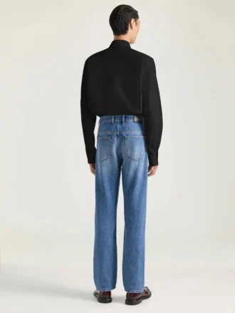 Slim Fit-Hemd aus Popeline mit Givenchy-Stickerei