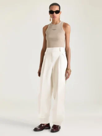 Slim Fit-Tanktop aus Baumwolle mit Givenchy Paris-Print