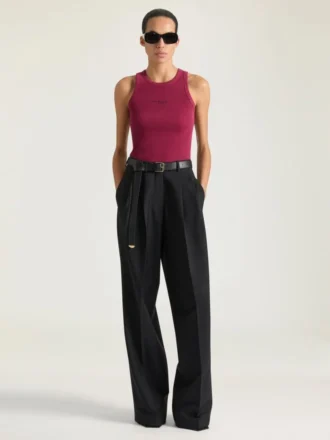 Slim Fit-Tanktop aus Baumwolle mit Givenchy Paris-Print