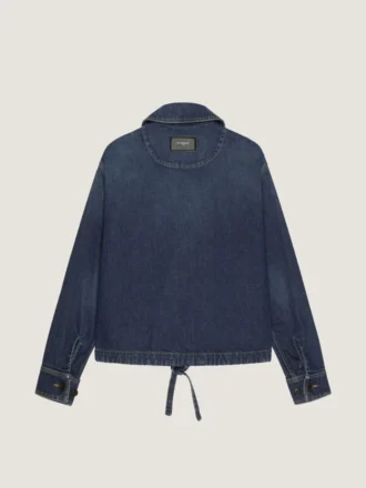 Smockjacke aus Raw Denim