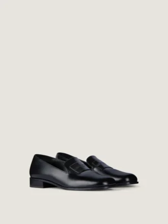 Smoking-Loafer aus Leder