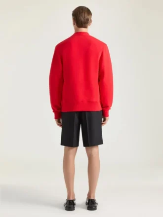 Strickjacke aus Baumwolle mit Givenchy Paris Grosgrain