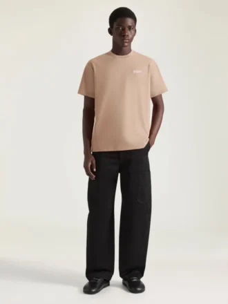 T-Shirt aus Baumwolle mit Givenchy Paris Grosgrain