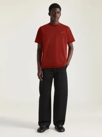 T-Shirt aus Baumwolle mit Givenchy Paris Grosgrain