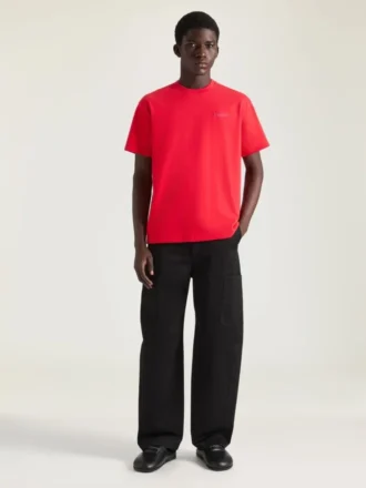 T-Shirt aus Baumwolle mit Givenchy Paris Grosgrain