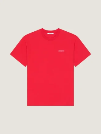 T-Shirt aus Baumwolle mit Givenchy Paris Grosgrain