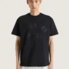 T-Shirt aus Baumwolle mit Givenchy Paris-Stickerei
