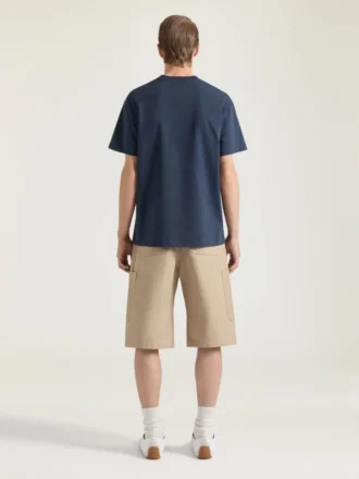 T-Shirt aus Baumwolle mit Givenchy Paris-Stickerei