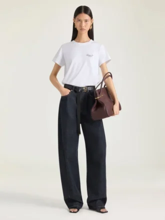 T-Shirt aus Baumwolle mit Givenchy-Stempelprint