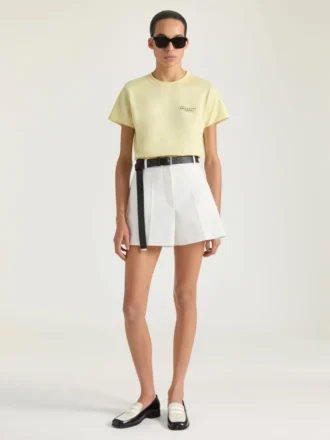 T-Shirt aus Baumwolle mit Givenchy-Stempelprint