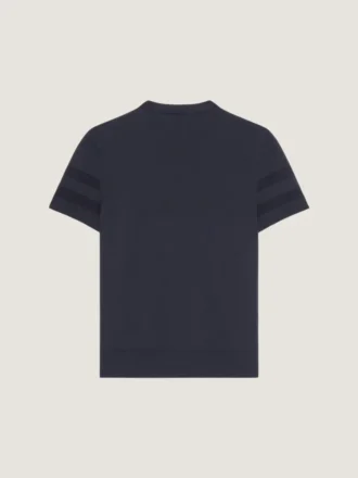 T-Shirt aus Baumwollstrick mit Givenchy Paris-Jacquard