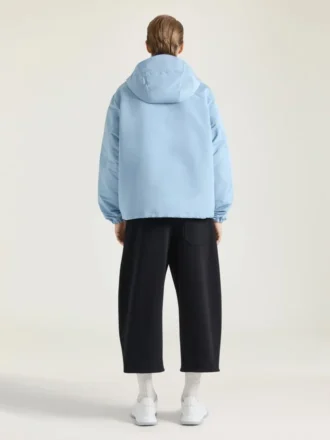 Windjacke aus Polyfaille mit gesticktem Givenchy-Stempel