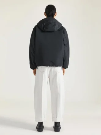 Windjacke aus Polyfaille mit gesticktem Givenchy-Stempel